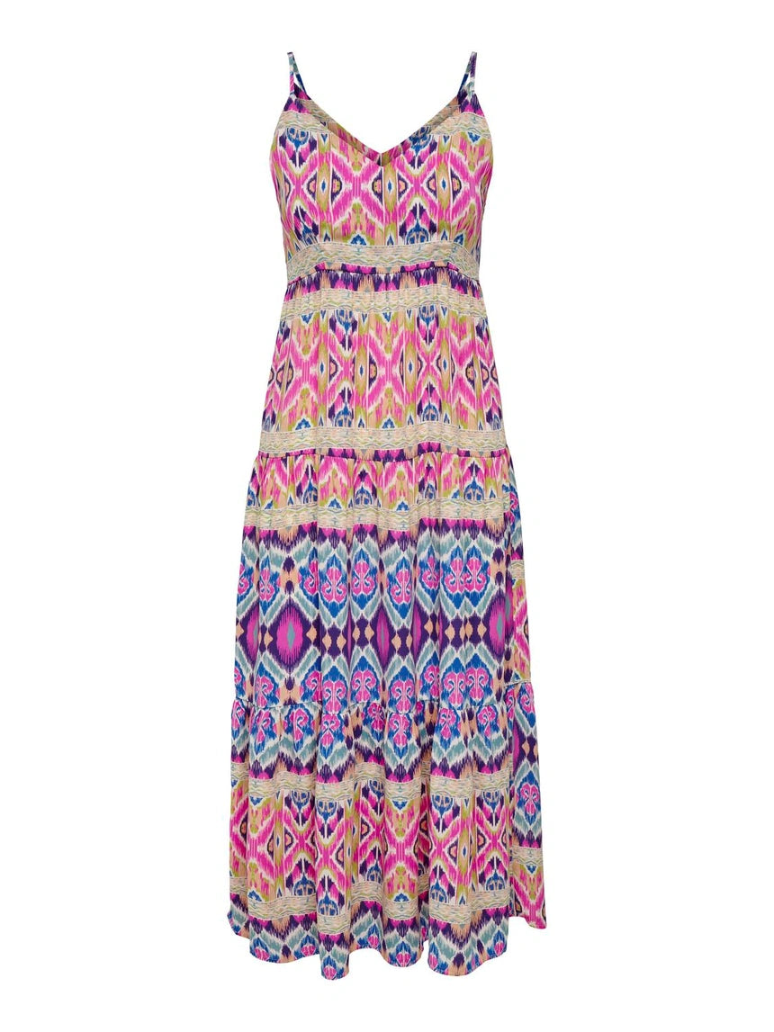 Alma Strap Long Dress