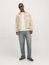 FREDERIKSBERG TEE SS CREW NECK ANTIQUE WHITE