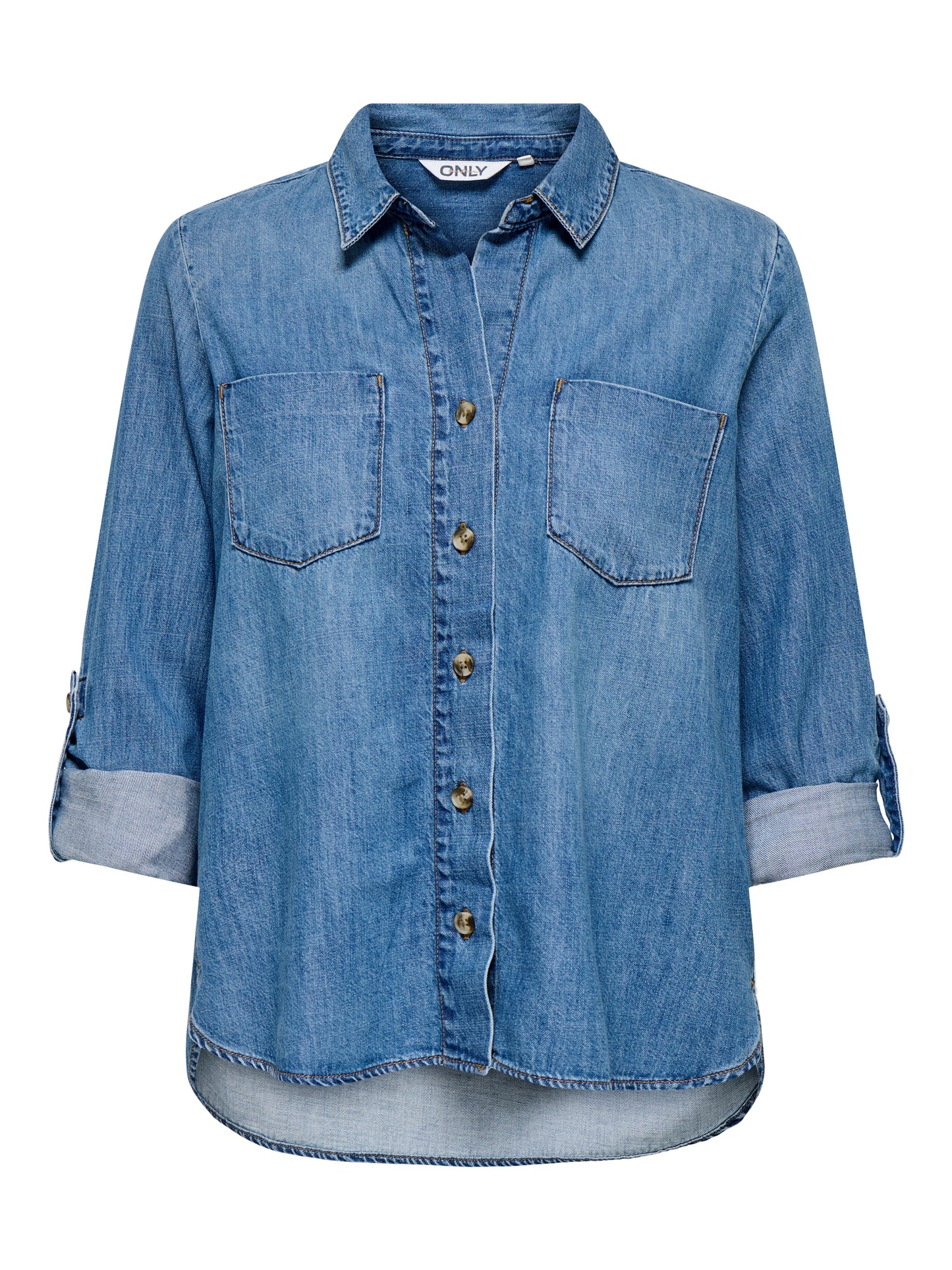 ONLYASMIN DENIM SHIRT Medium Blue