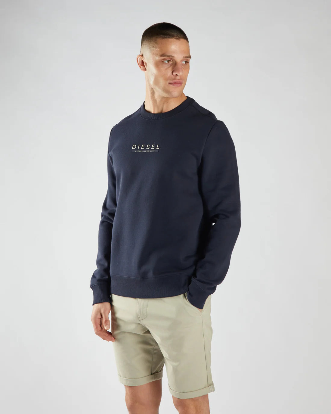 Richard Sweatshirt Salute Navy