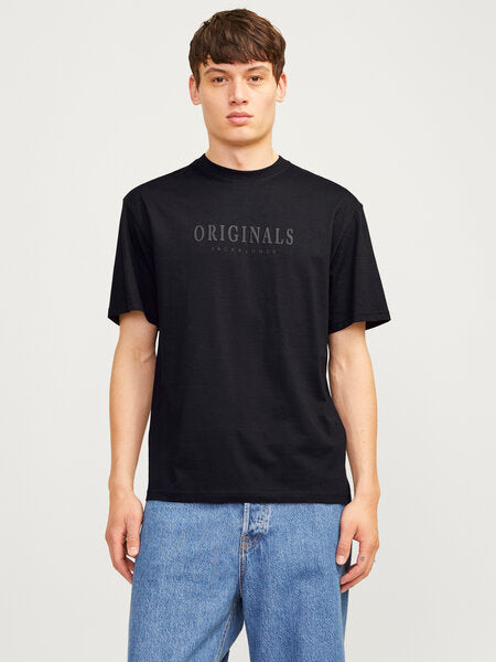 FREDERIKSBERG TEE SS CREW NECK BLACK