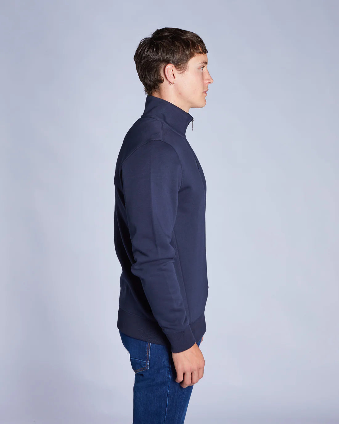 Dax Half Zip Salute Navy