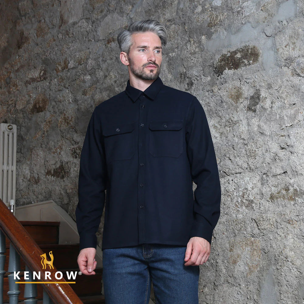 Duncan Overshirt Navy
