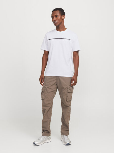 FUSION FULL BRANDING TEE SS CREW Bright White