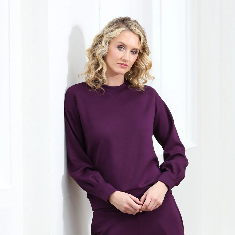 PENNY SWEATER PLUM
