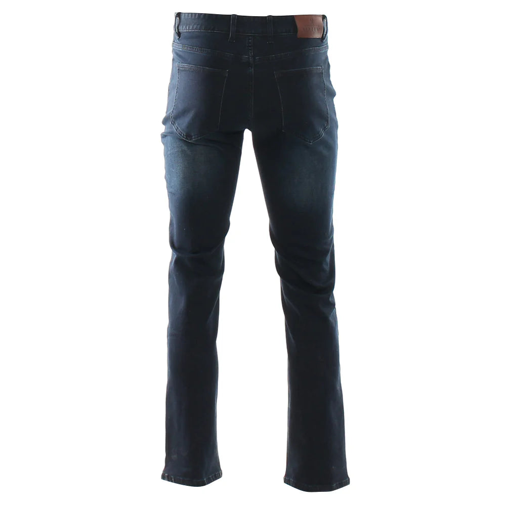 Maddox Straight Jean Inkey Blue