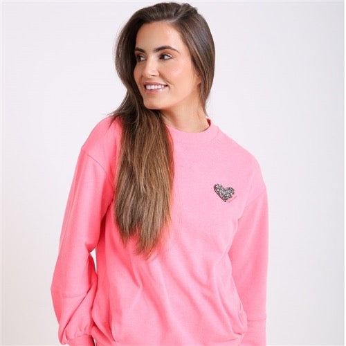 Jamila Sweater Neon Pink