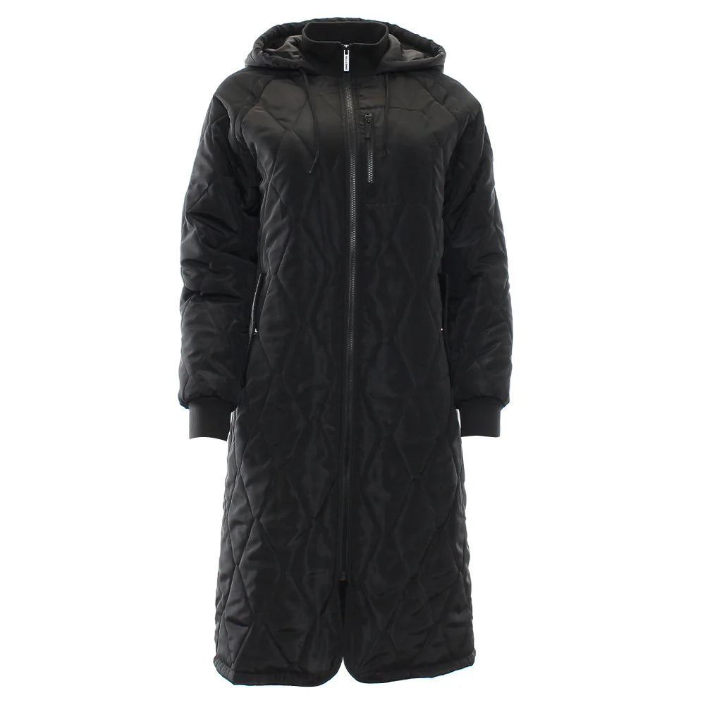 Casey Longline Coat Black