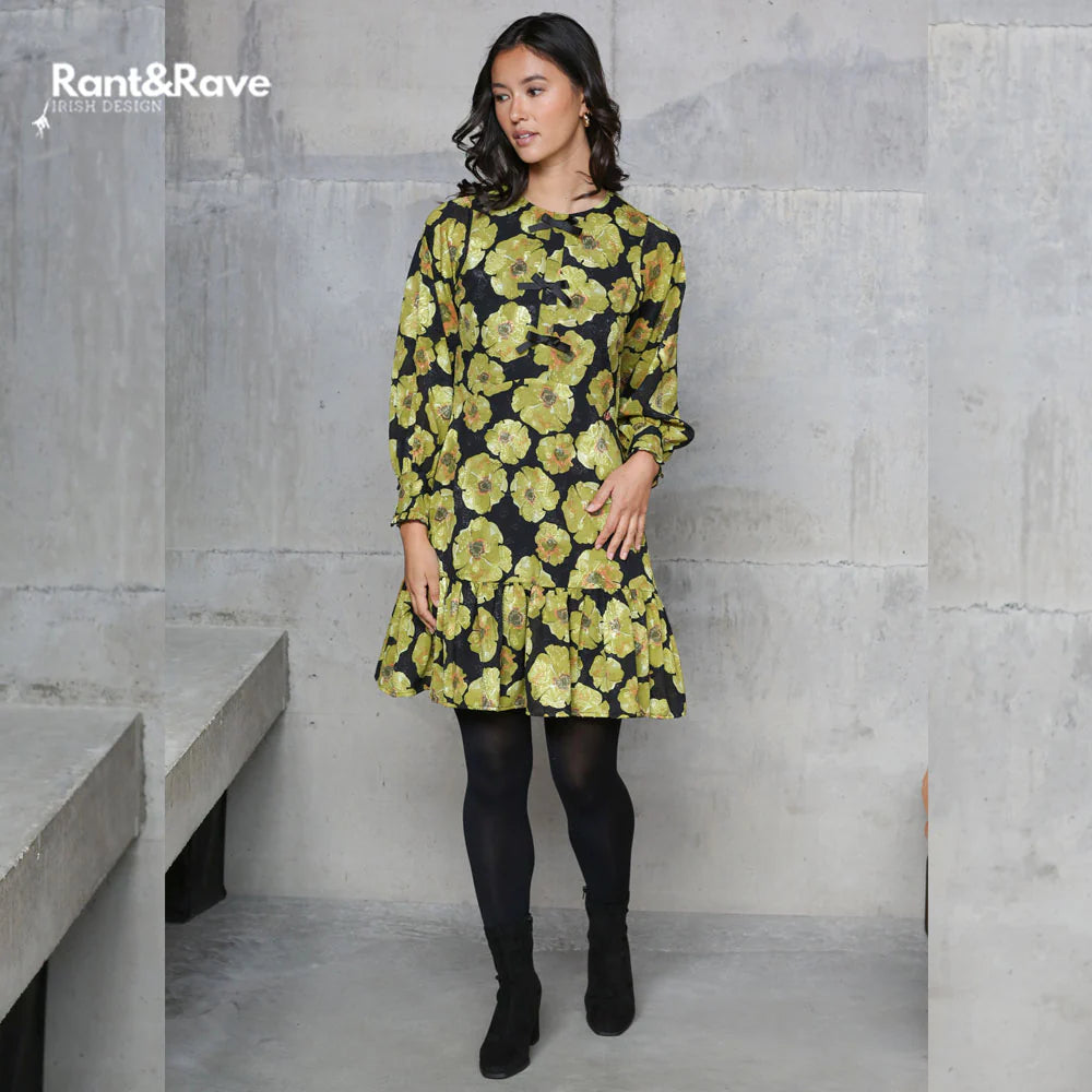 Daina Dress Lime Green