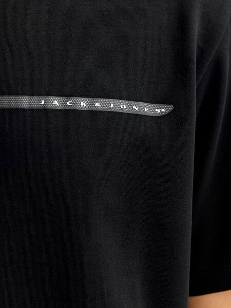 FUSION FULL BRANDING TEE SS CREW Black