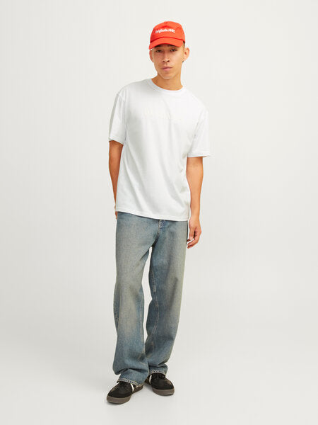 FREDERIKSBERG TEE SS CREW NECK BRIGHT WHITE