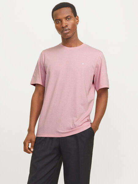 PAULOS TEE SS CREW NECK Pink Nectar/Melange