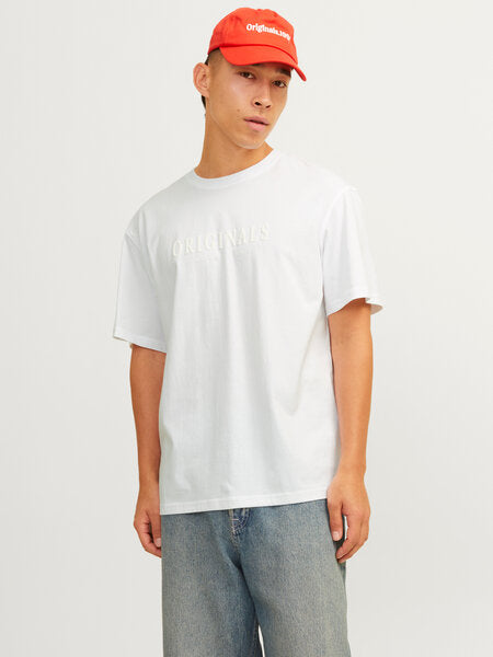 FREDERIKSBERG TEE SS CREW NECK BRIGHT WHITE