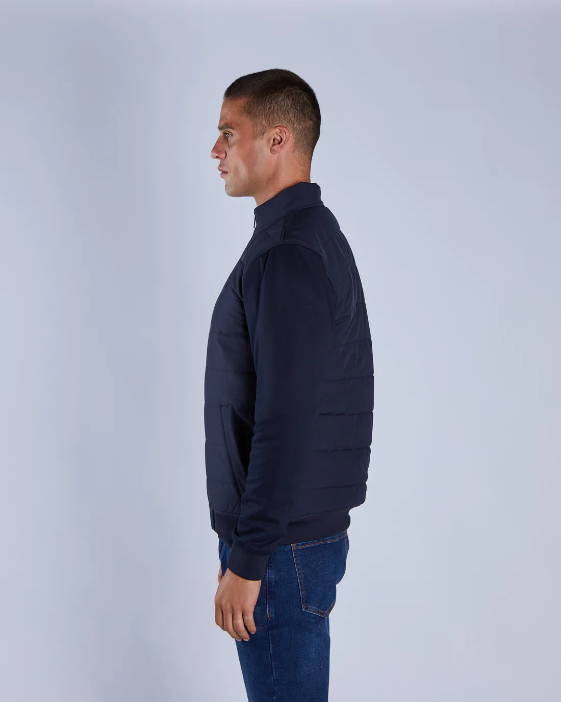 Diego Hybrid Jacket Midnight Blue