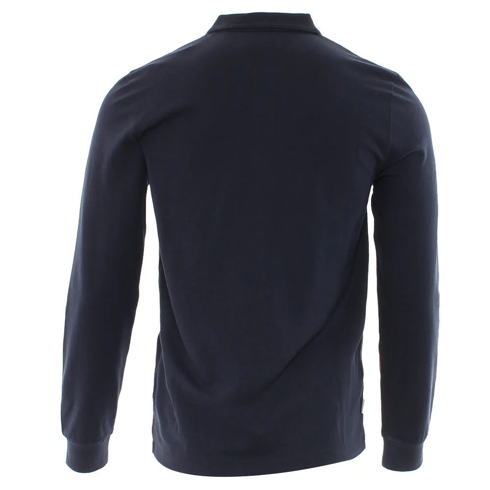 Brodie L/S Polo Navy