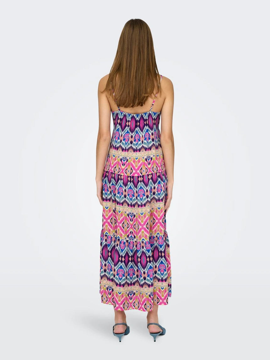 Alma Strap Long Dress