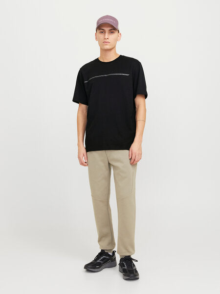 FUSION FULL BRANDING TEE SS CREW Black
