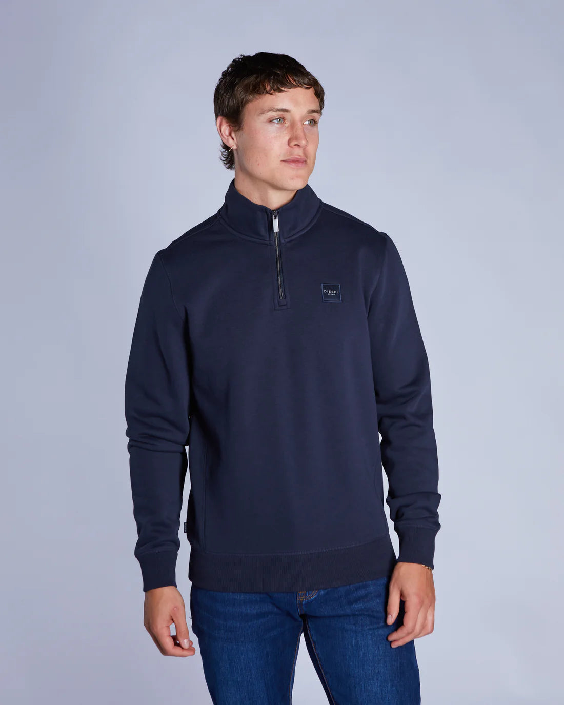 Dax Half Zip Salute Navy