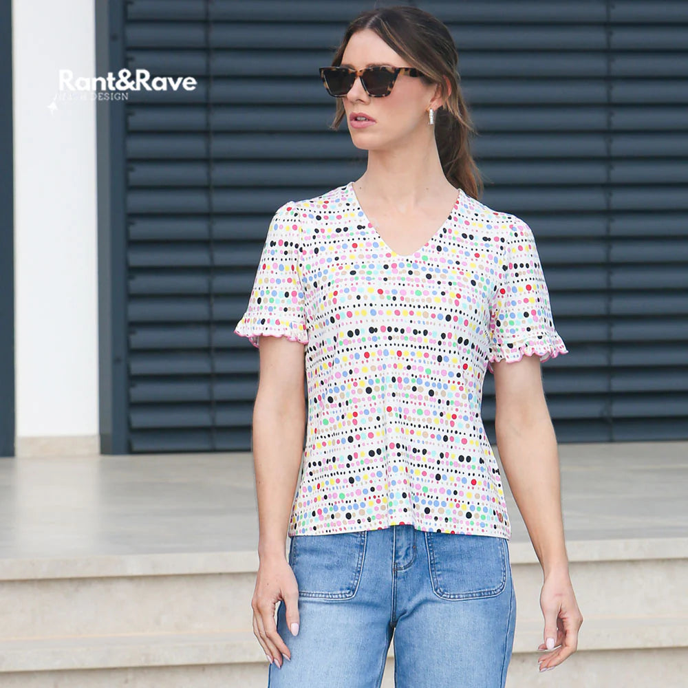 Lilah Top White