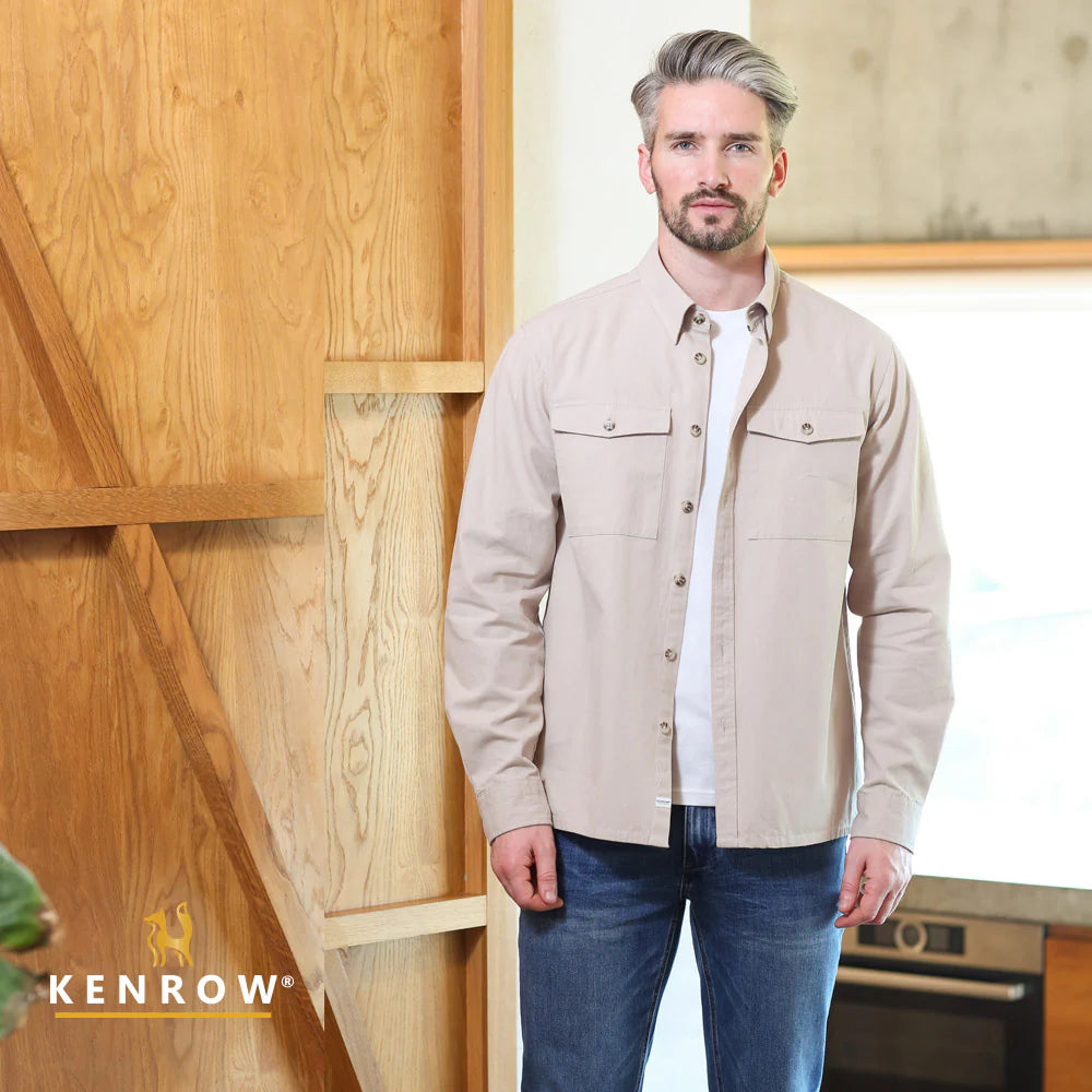 Rowan Overshirt Stone