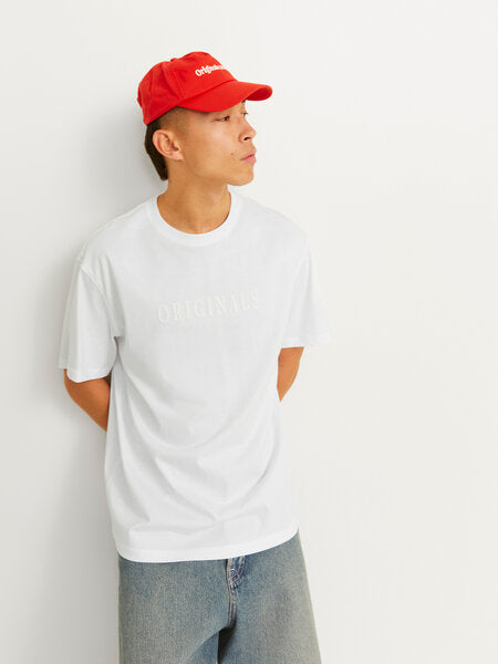 FREDERIKSBERG TEE SS CREW NECK BRIGHT WHITE