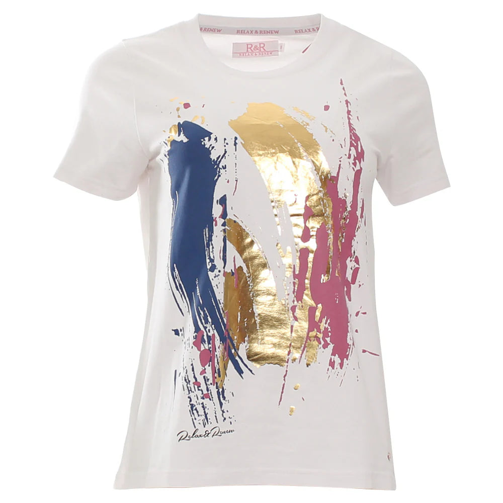 HALLIE TEE WHITE