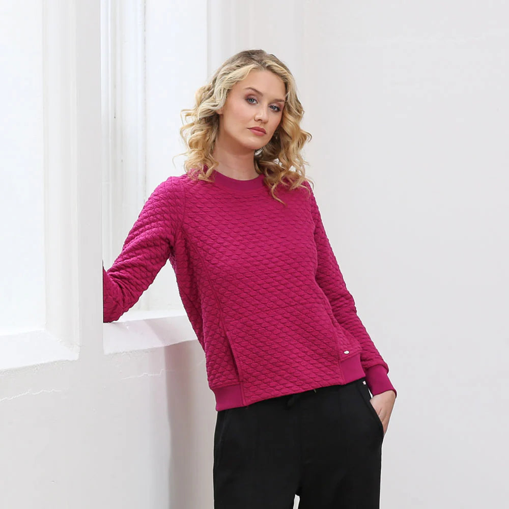 REBECCA SWEATER BERRY