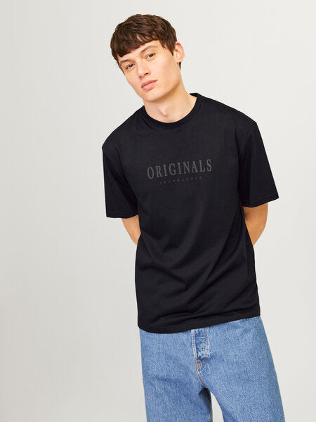 FREDERIKSBERG TEE SS CREW NECK BLACK