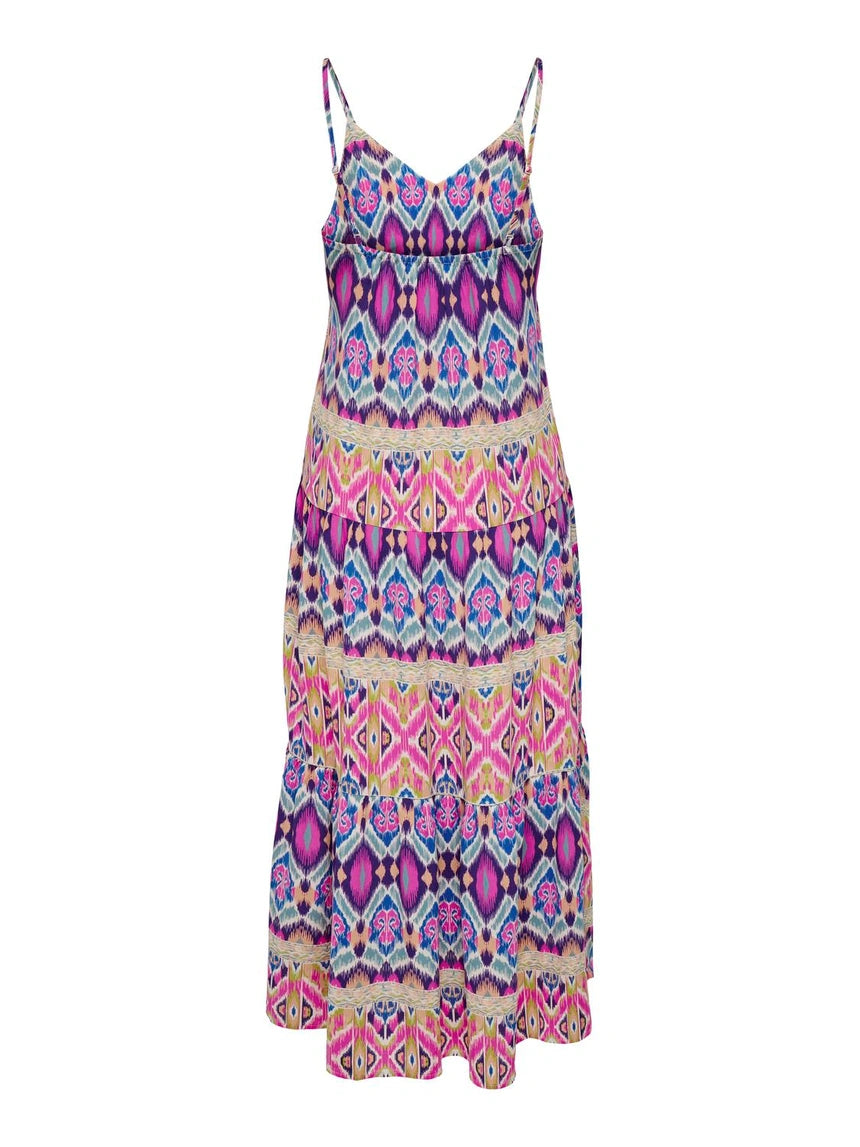 Alma Strap Long Dress
