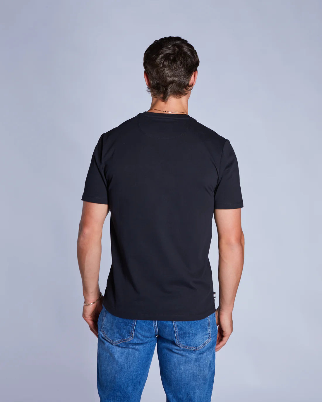 Devyn Tee Black Tar