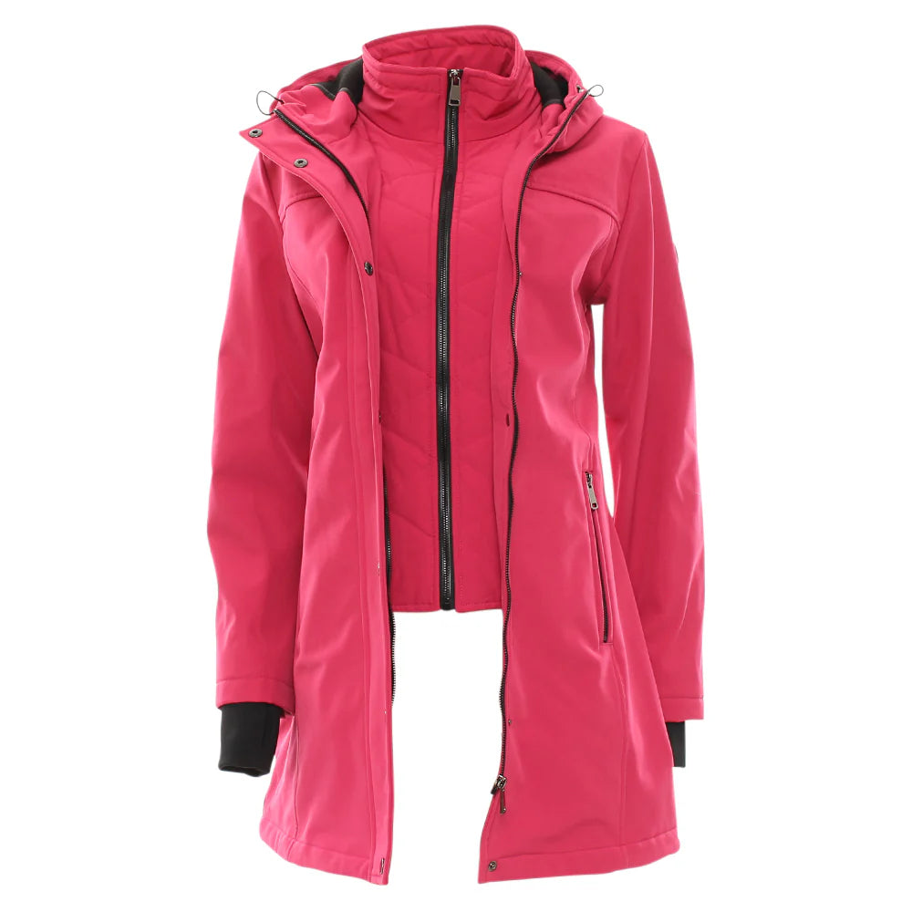 CAMILLA COAT CERISE PINK