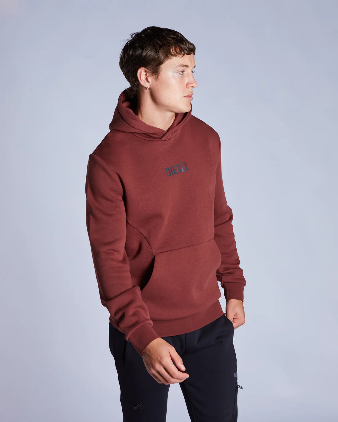 Besian Hoodie Brick Red