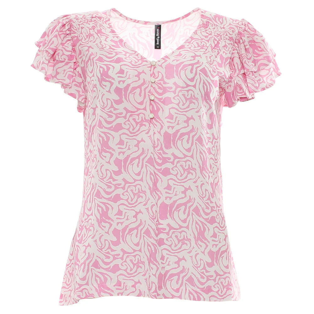 Belva Top Pink
