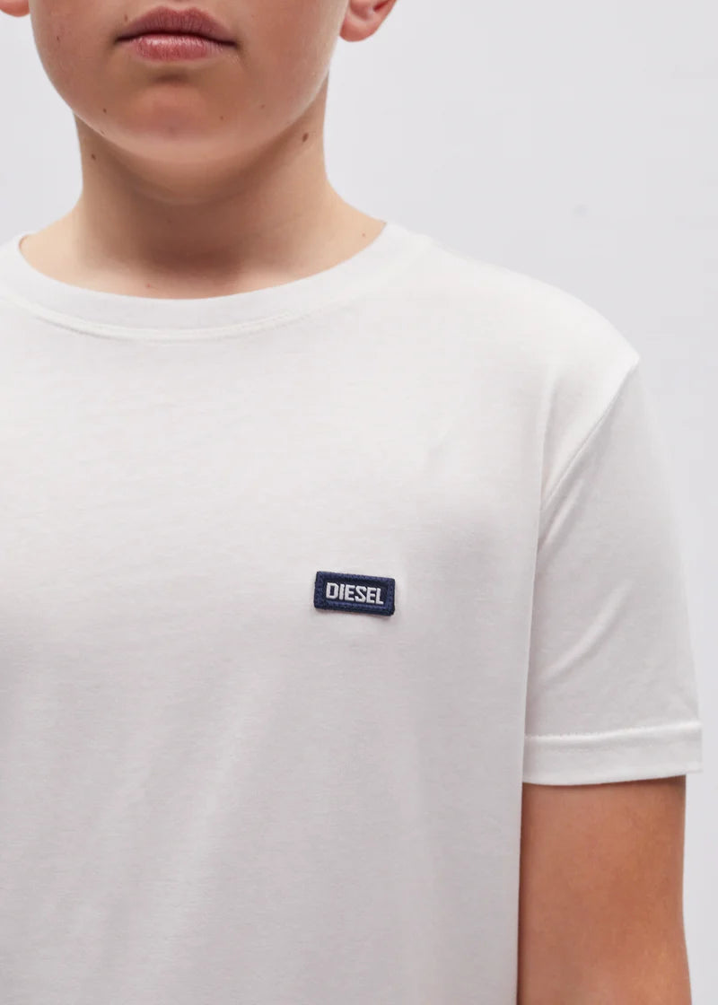 Dane Boys Tee White