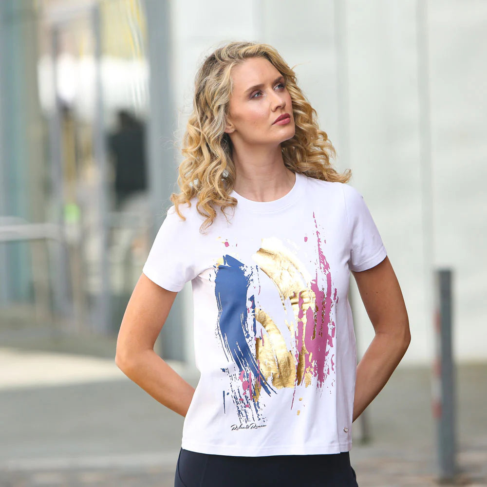 HALLIE TEE WHITE