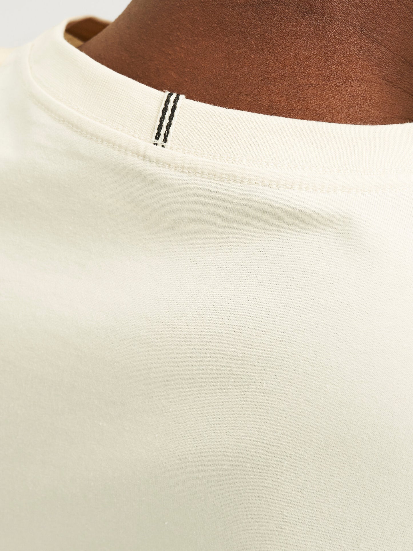 FREDERIKSBERG TEE SS CREW NECK ANTIQUE WHITE