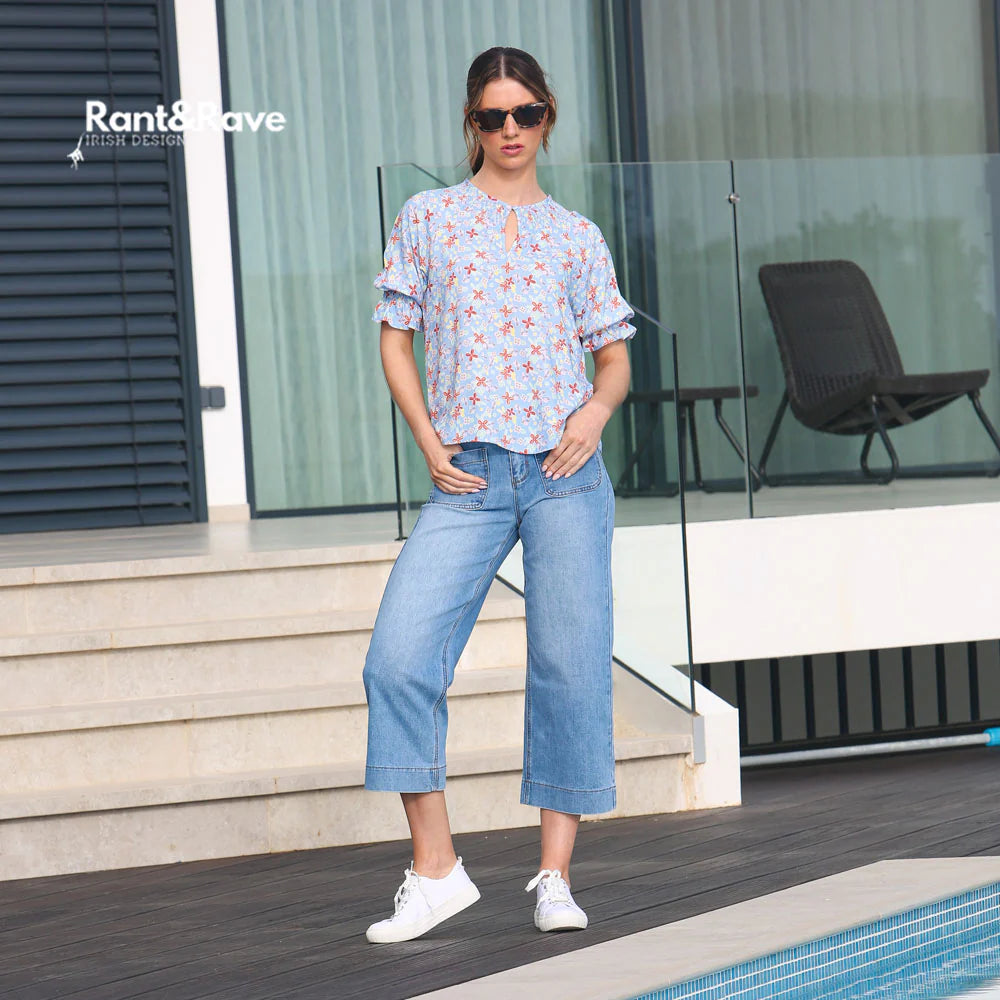Aylin Top Blue