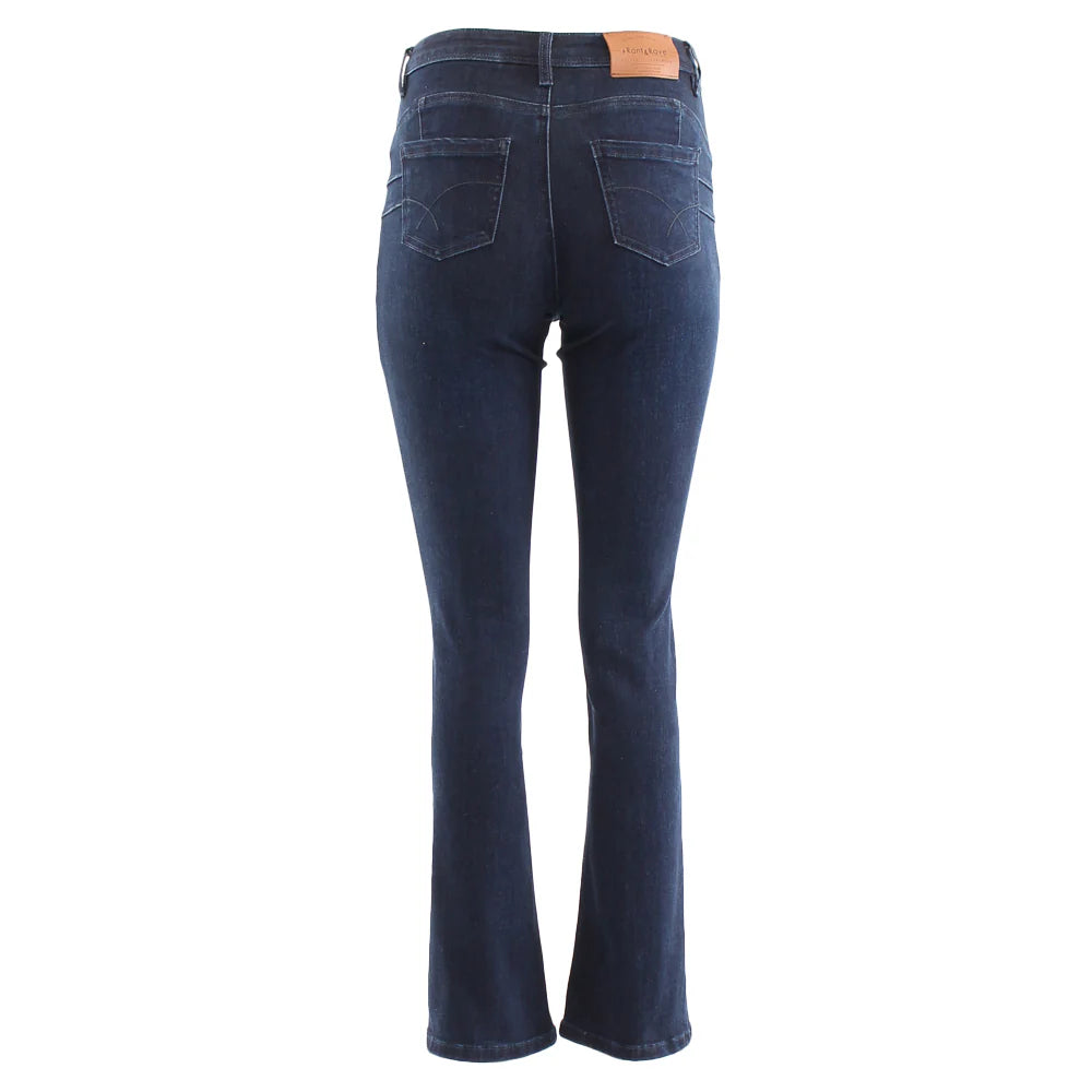 Maud Bootcut Jean Mid Blue
