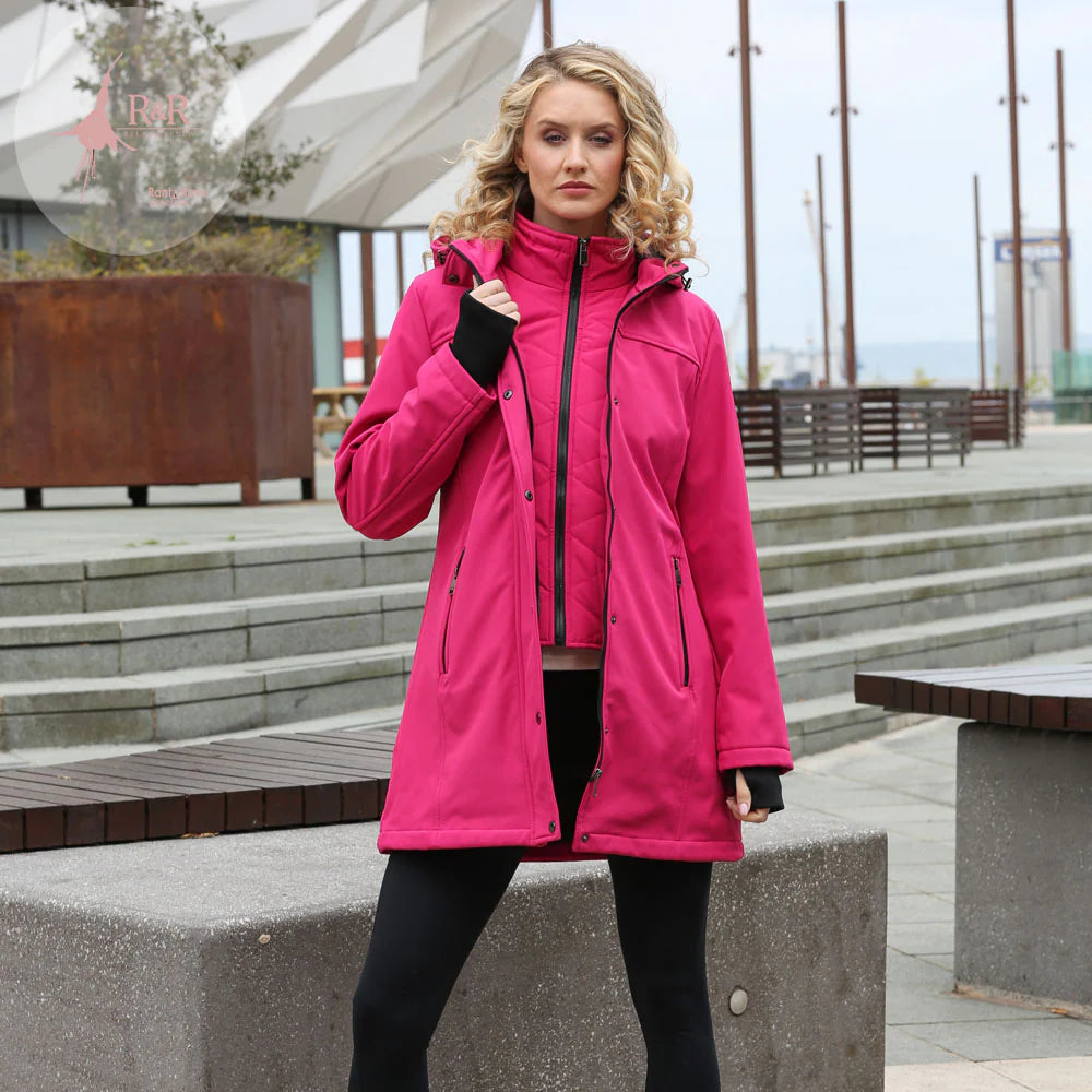 CAMILLA COAT CERISE PINK