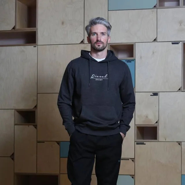 Cal Hood Black Melange