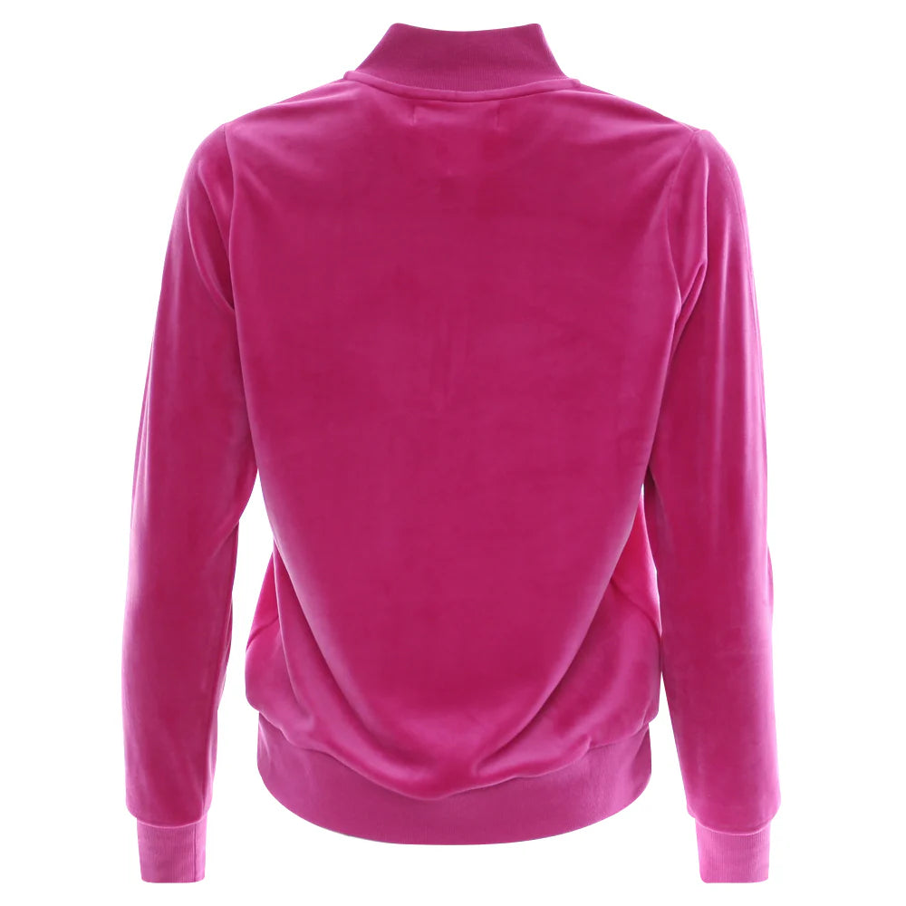 Amina Half Zip Magenta