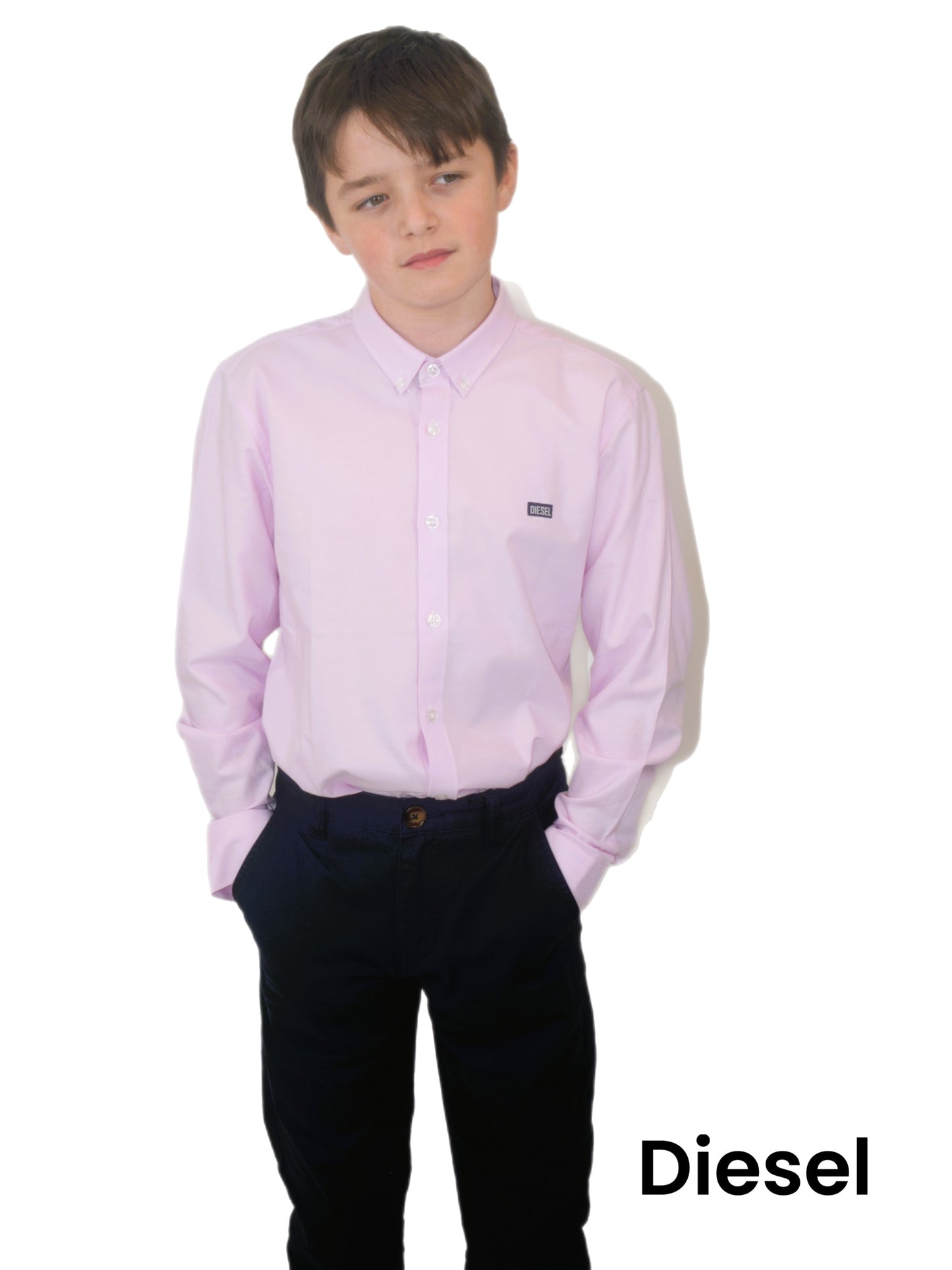 Keane Oxford Shirt Boys Pink