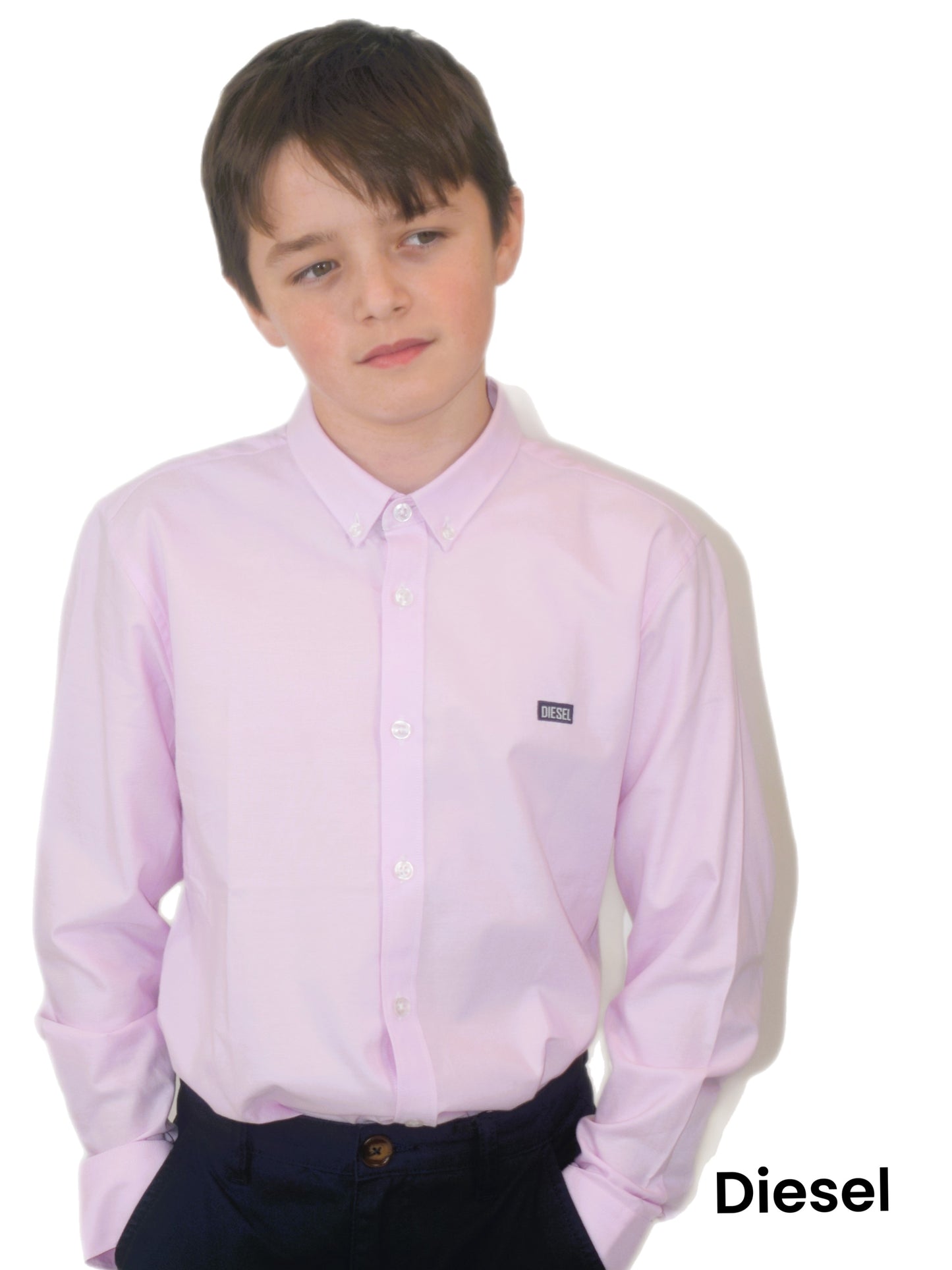 Keane Oxford Shirt Boys Pink