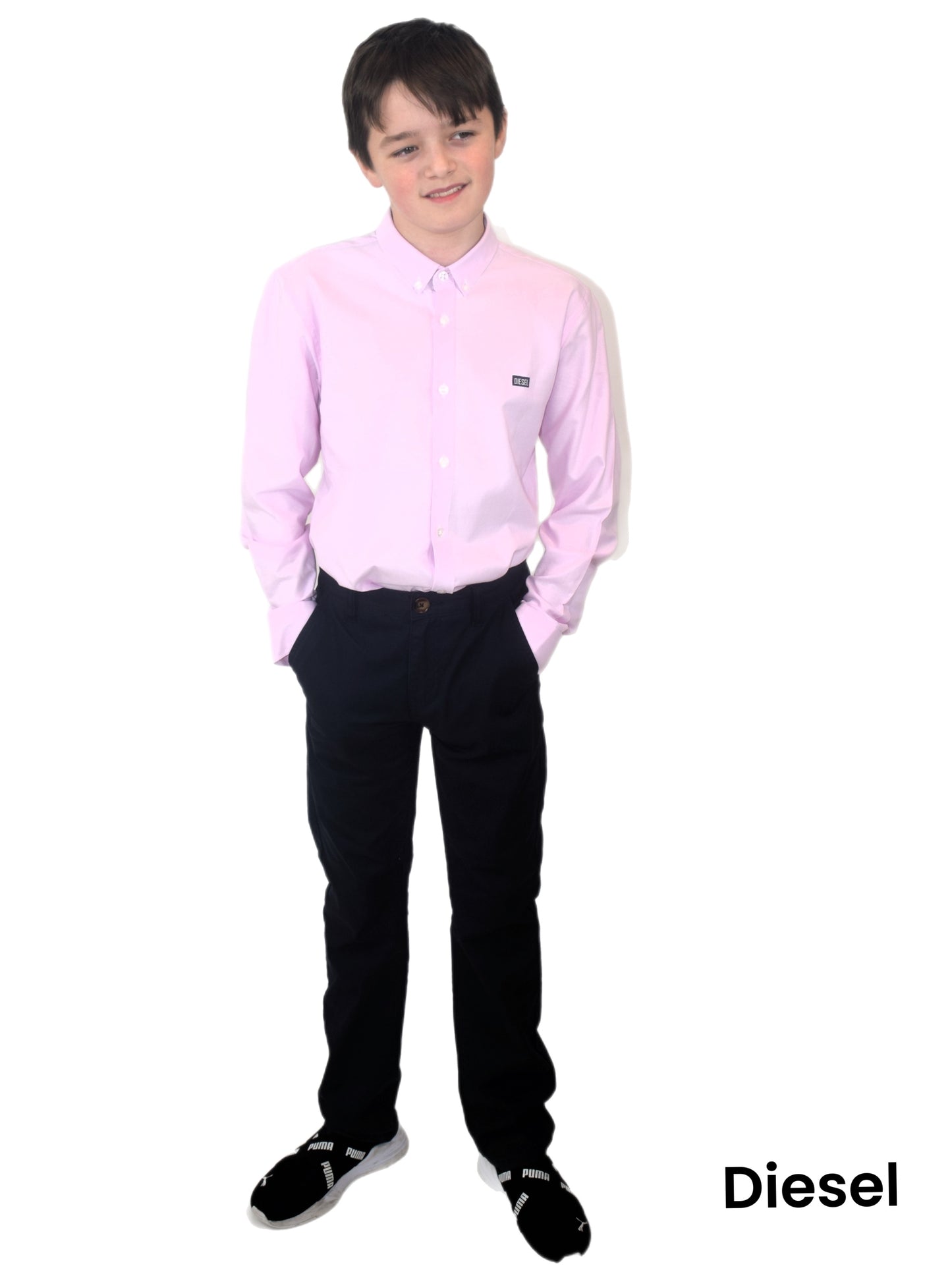 Keane Oxford Shirt Boys Pink