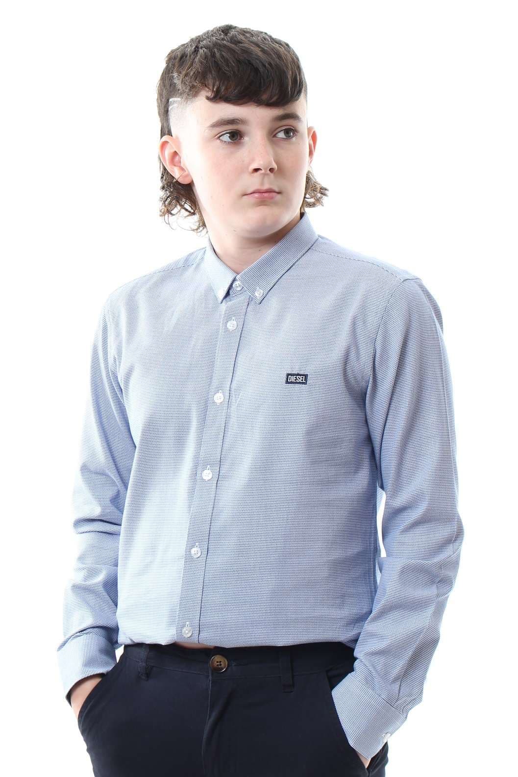 Evan Boys Blue Shirt