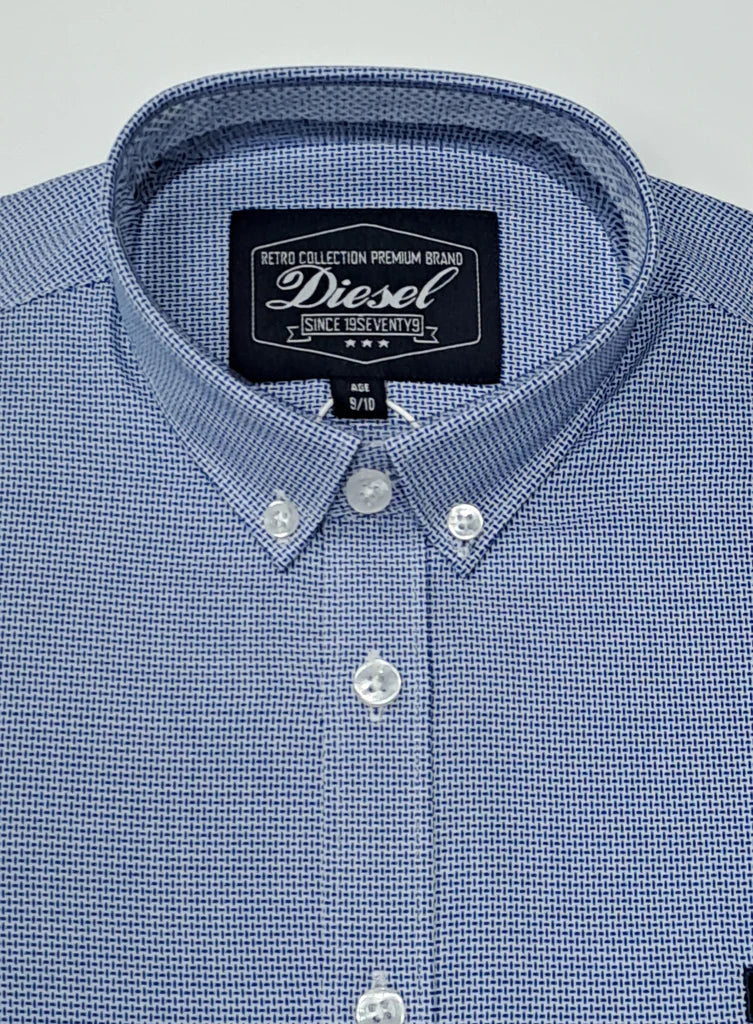 Evan Boys Blue Shirt