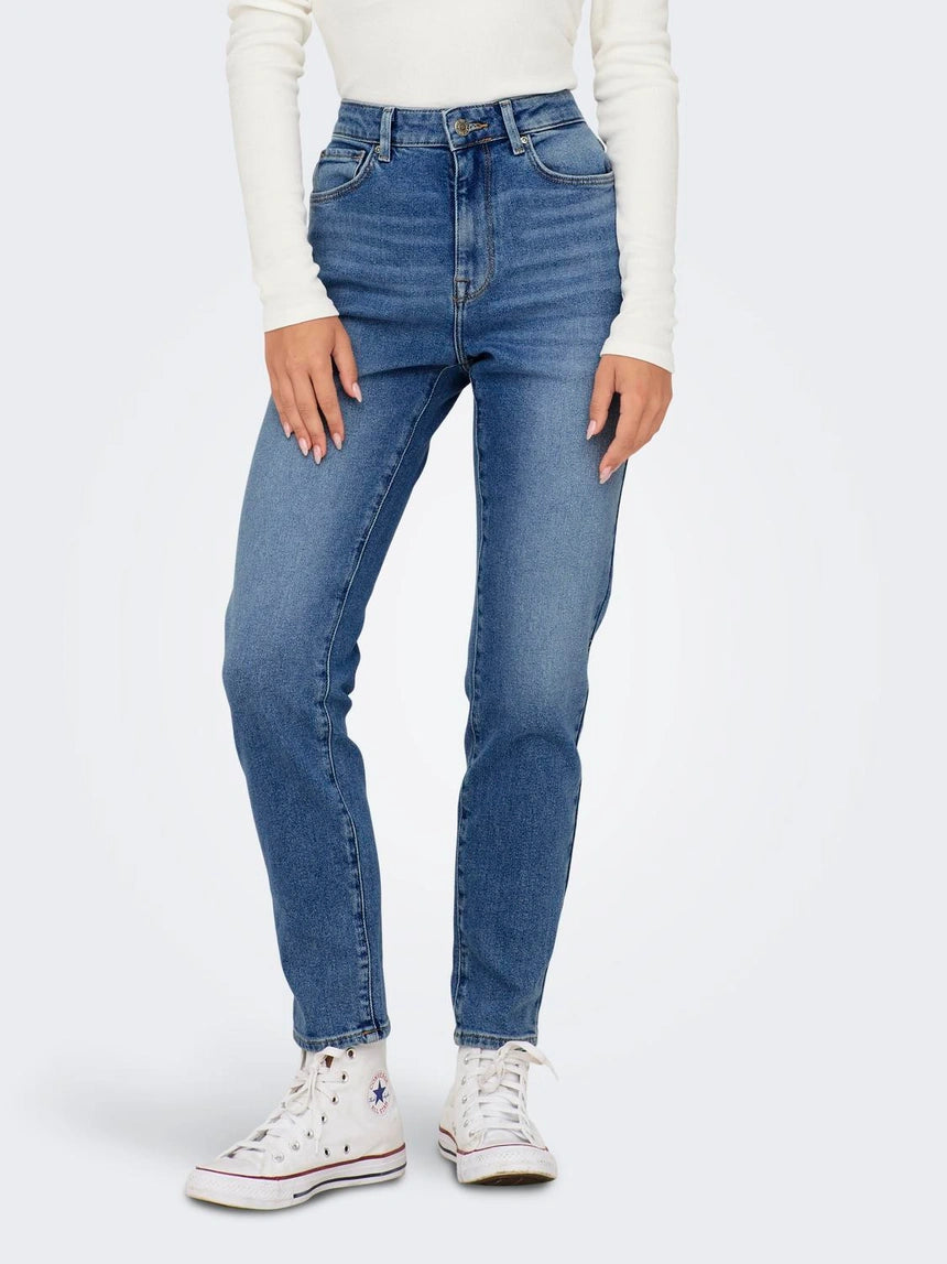 OnlEmily High Waist Straight Fit Jeans