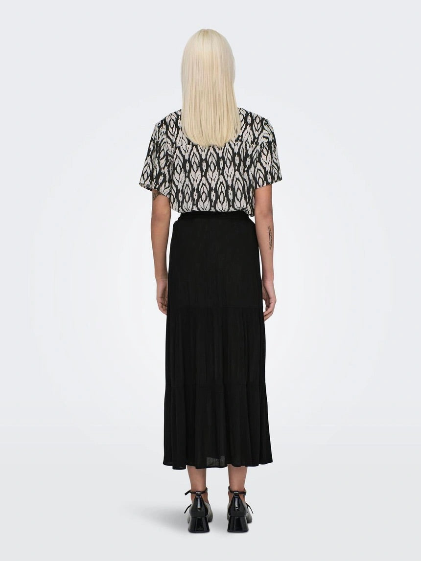 Onlmikka Life Long Skirt Black