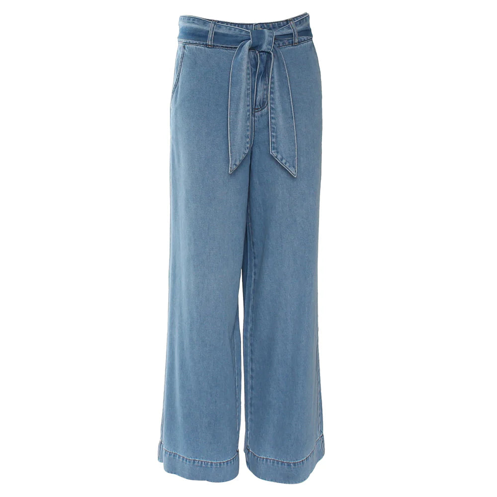 Romelle Wide Leg Jean Ice Blue