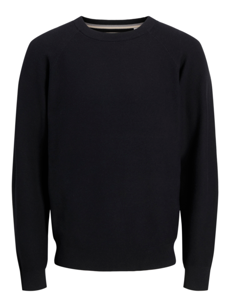 ARVID KNIT CREW NECK BLACK
